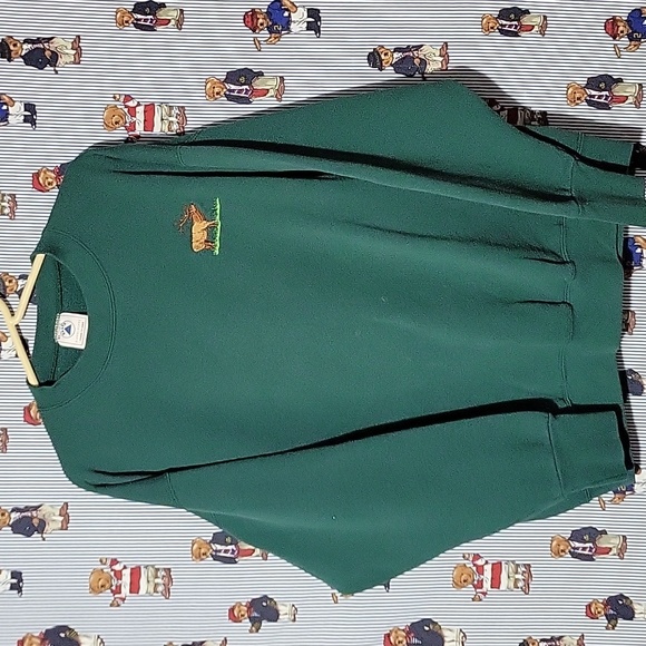 Field & Stream Other - VTG 90S MOOSE NATURE SWEATSHIRT MADE IN USA DELTA XL